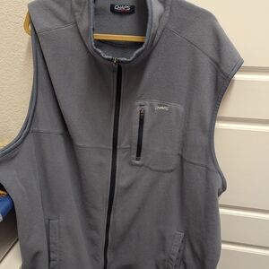 Chaps Gray Sleeveless Vest